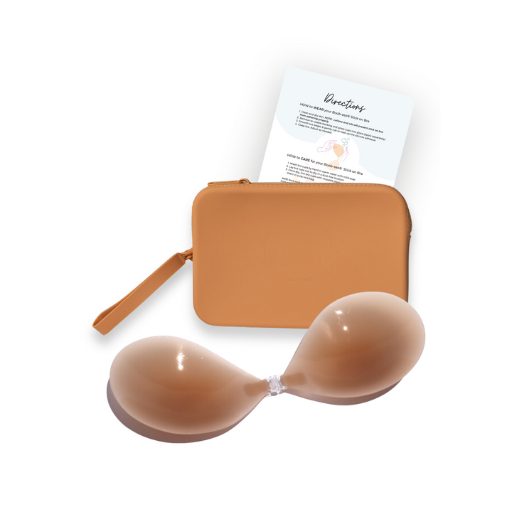 Match Maker | Silicone Travel Case + x1  Silicone Stick-On Bra - WSL