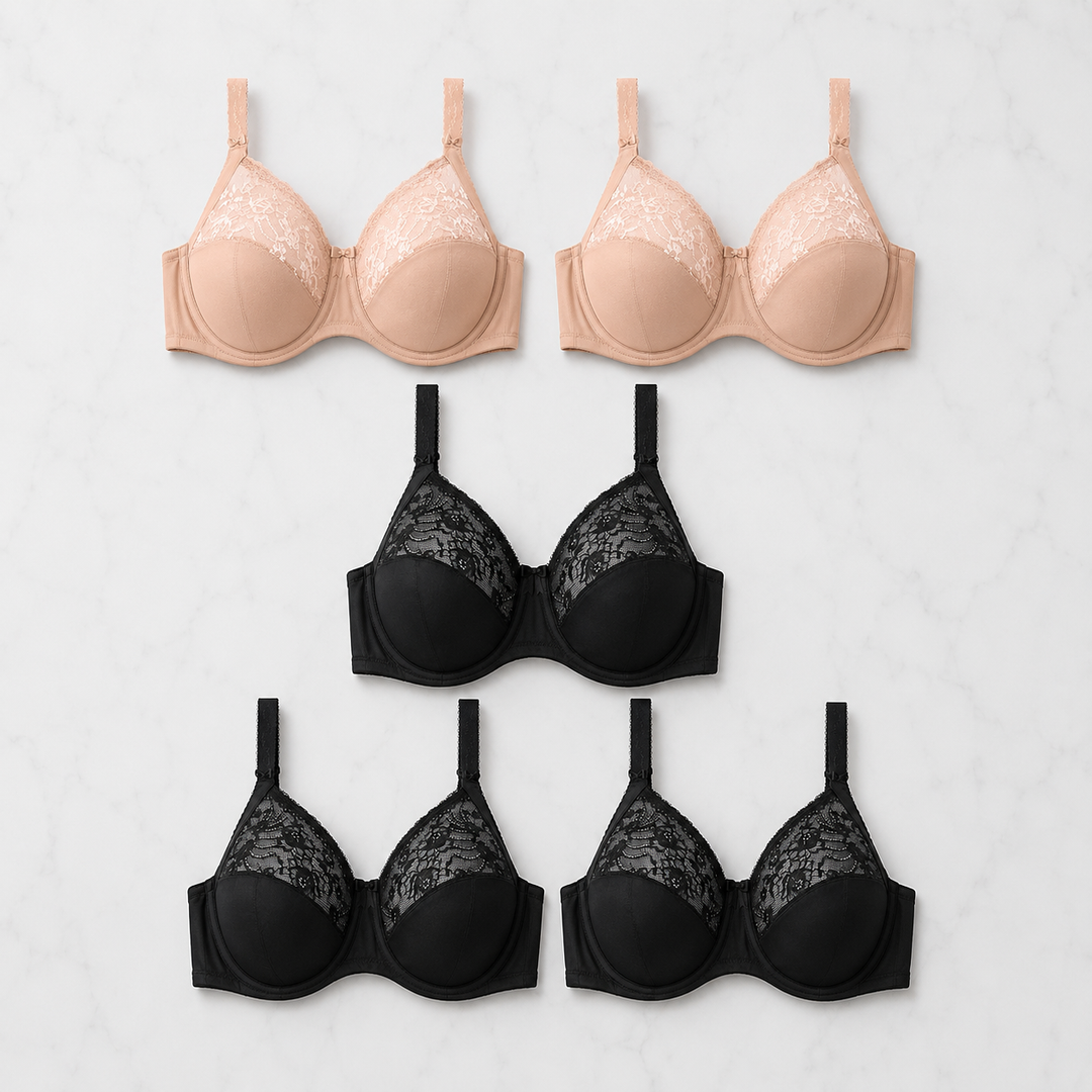 The Foundation Capsule | Morgan Full Coverage Bra 5-Pack Capsule