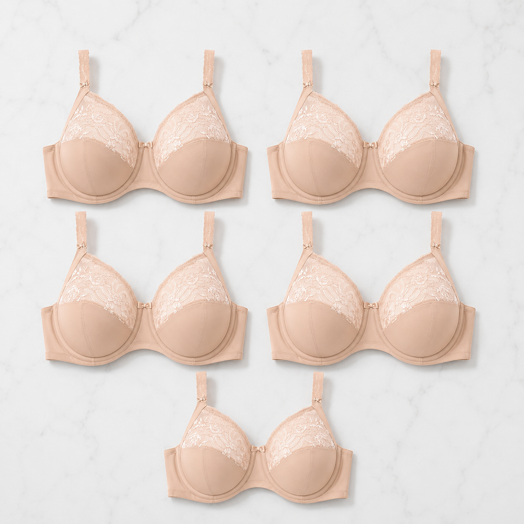 The Foundation Capsule | Morgan Full Coverage Bra 5-Pack Capsule