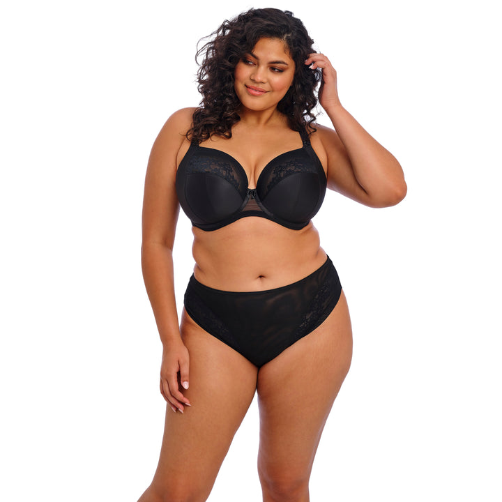 Nerina Plunge Bra | Black
