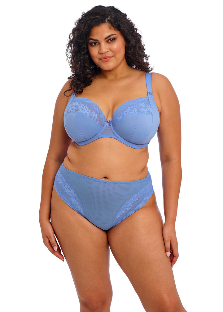 Nerina High Leg Brief | Cornflower