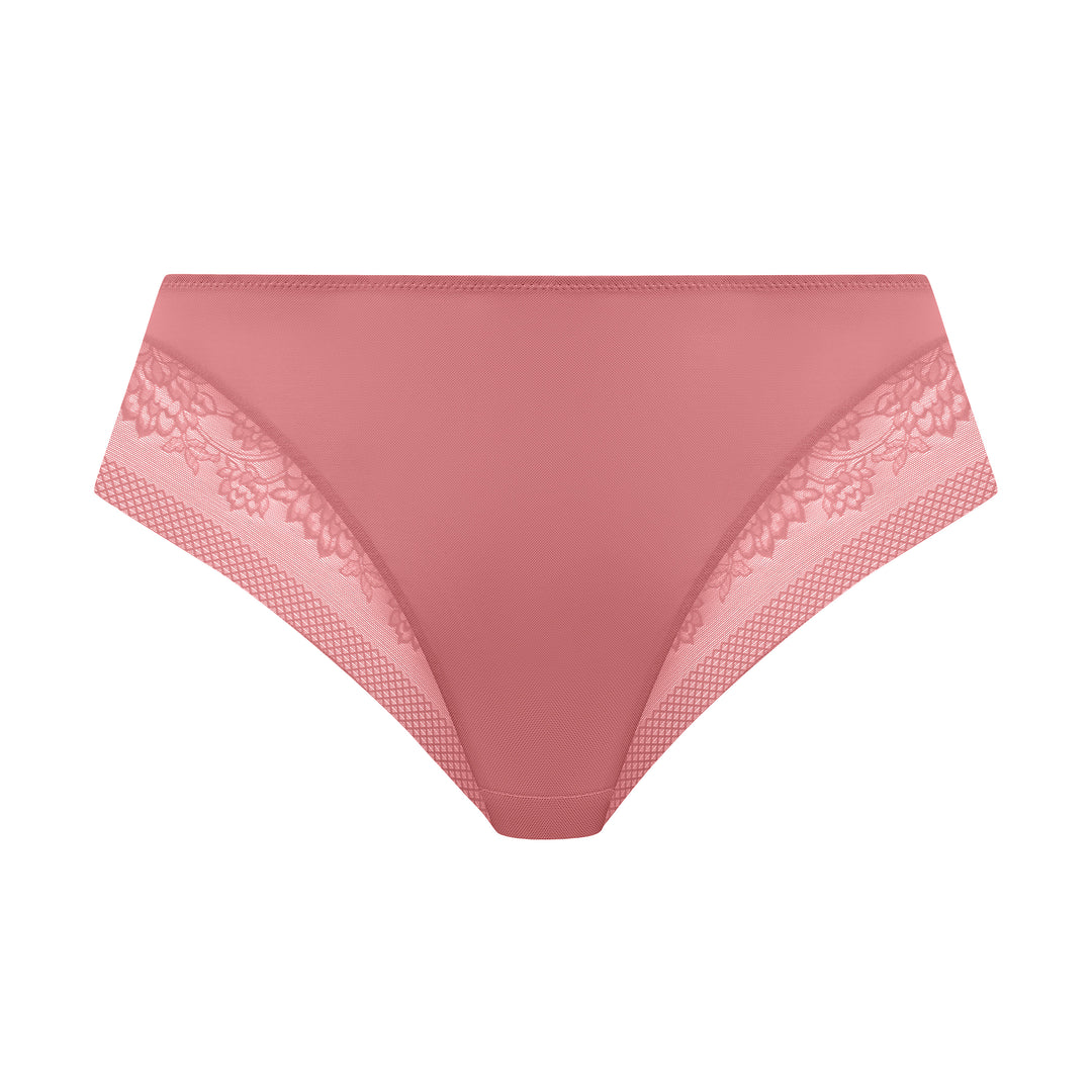 Nerina plus size pink soft lace panty