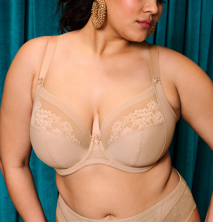 Nerina Plunge Bra | Sahara