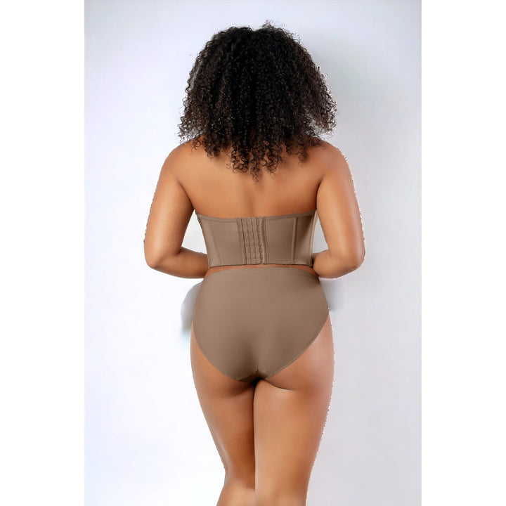 Elissa Low Back Bustier | Midi