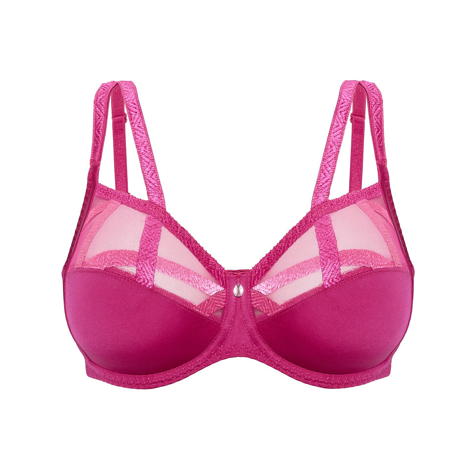 French bra large bust full cup bra serie 