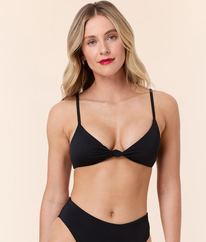 The Santorini - Top - Flat - Black