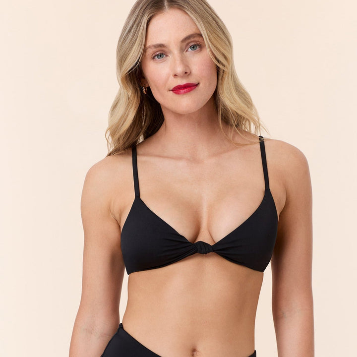 The Santorini - Top - Flat - Black