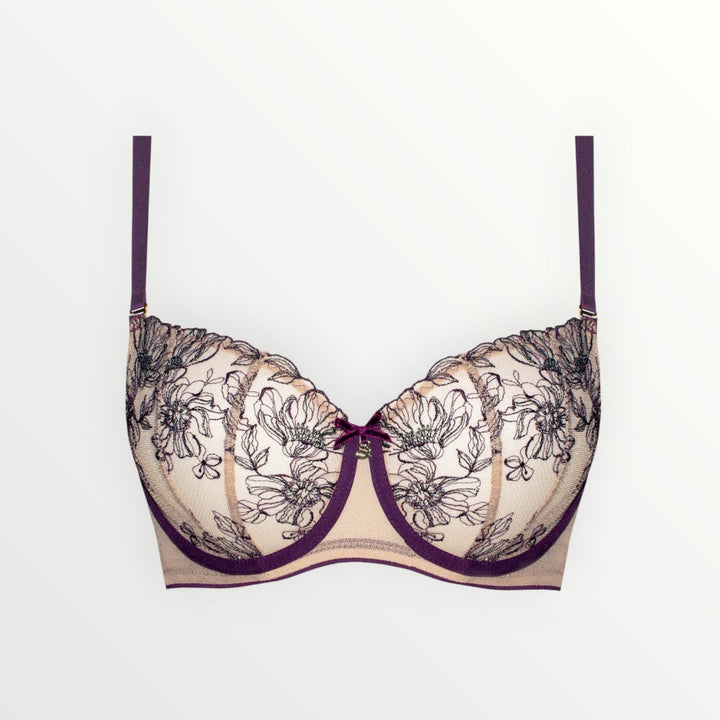 Silvia Half Cup | Aubergine