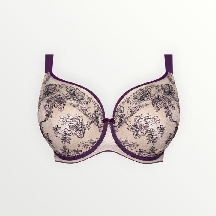 Silvia Full Cup Bra | Aubergine