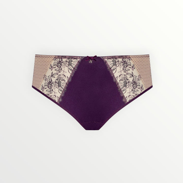 Silvia Midi Brief | Aubergine