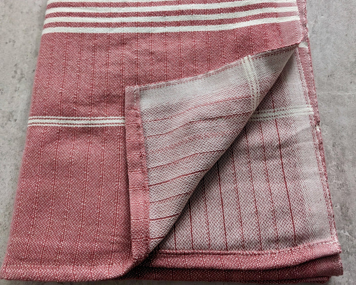 Surfside Towel Collection – Tassel-Free Turkish Cotton Towels, 39”x70”, Sand-Repelling