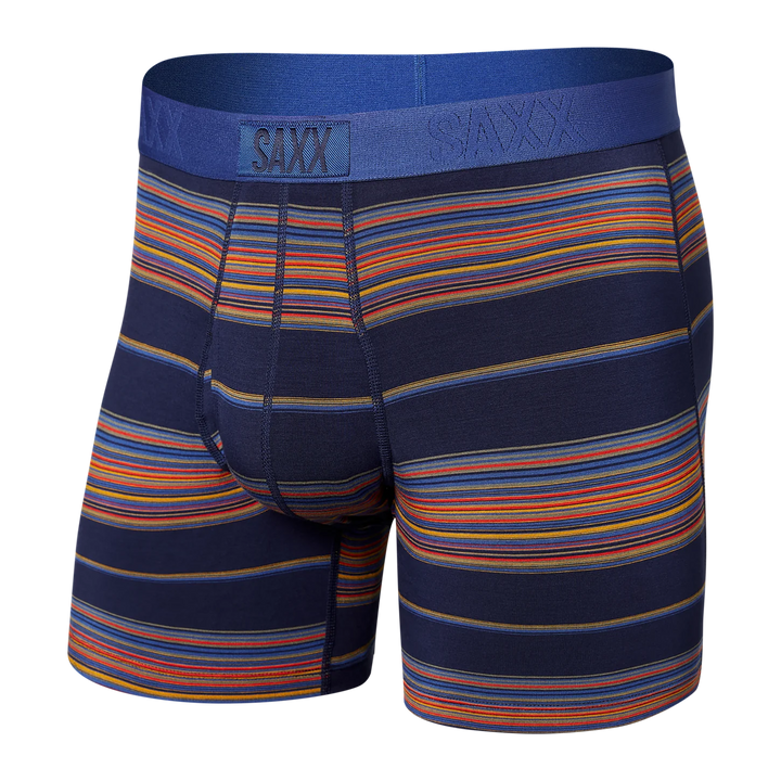 Saxx Ultra Super Soft Boxer Brief in Horizon Stripe pattern