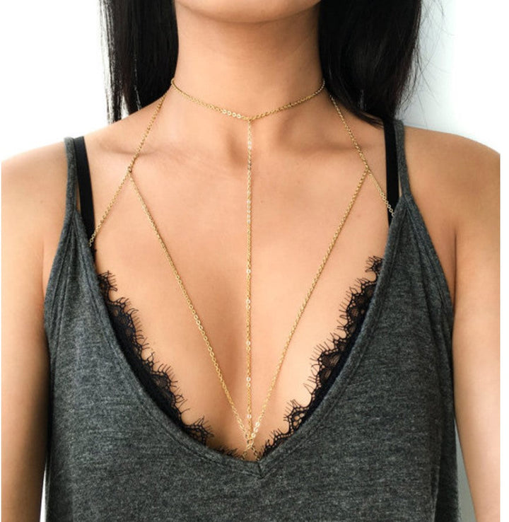 HIGH NECK BODY CHAIN (ADJUSTABLE)