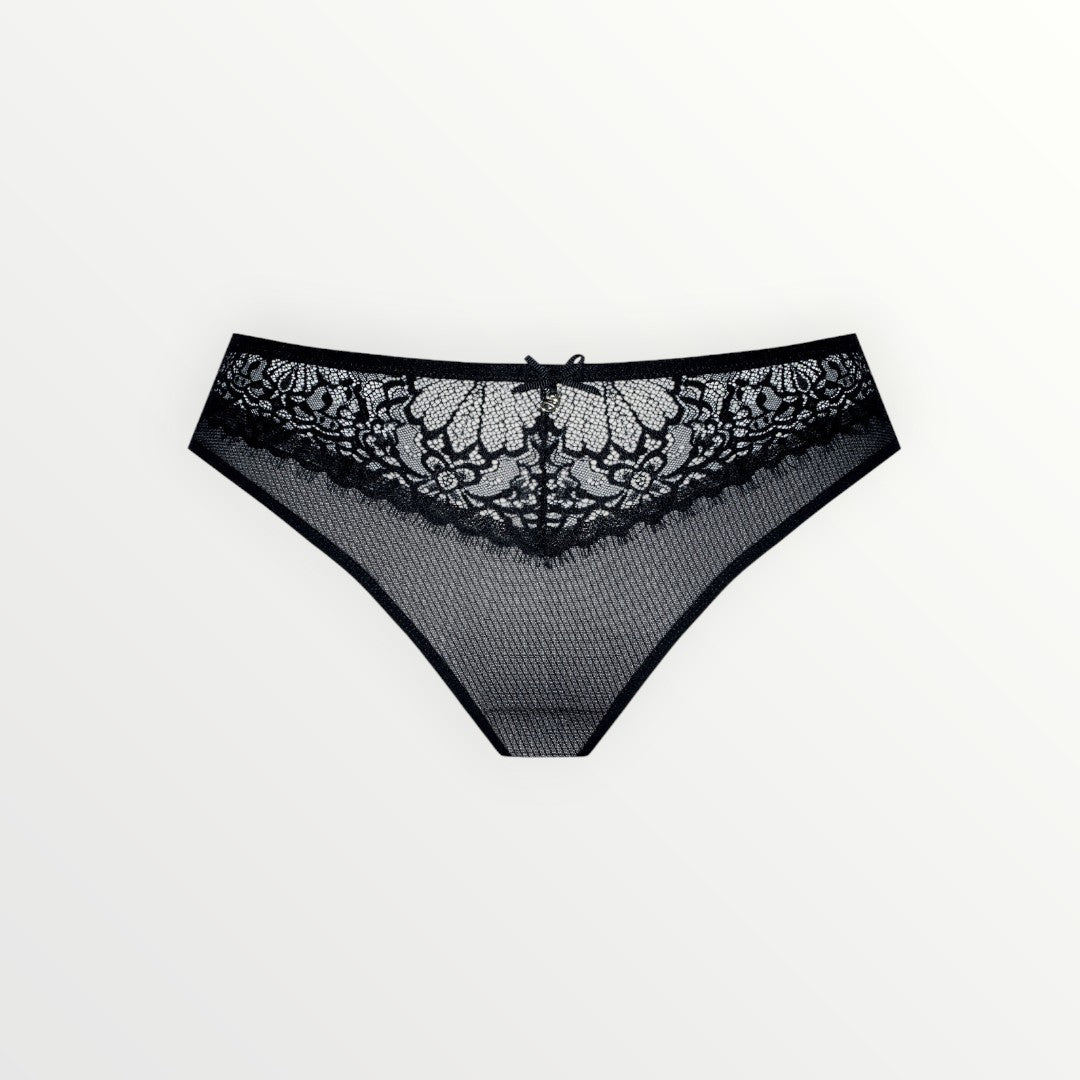 black, lace, cheeky, sexy, polish, classic