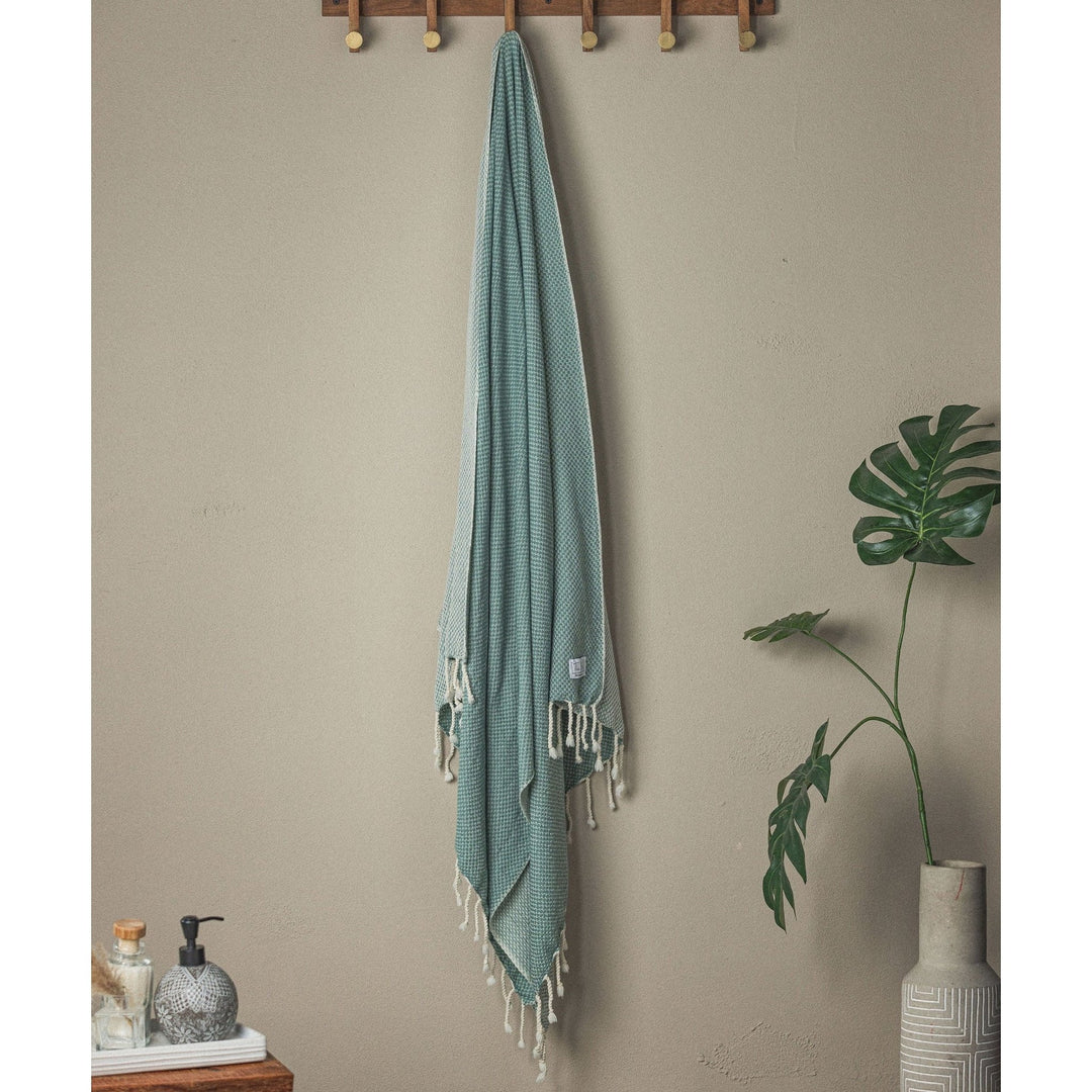 Waffle Weave | Turkish Bath Towel