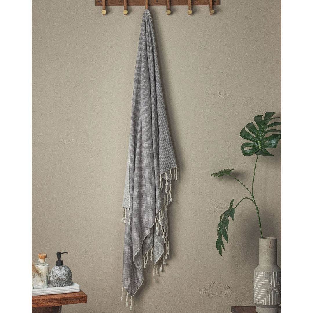 Waffle Weave | Turkish Bath Towel