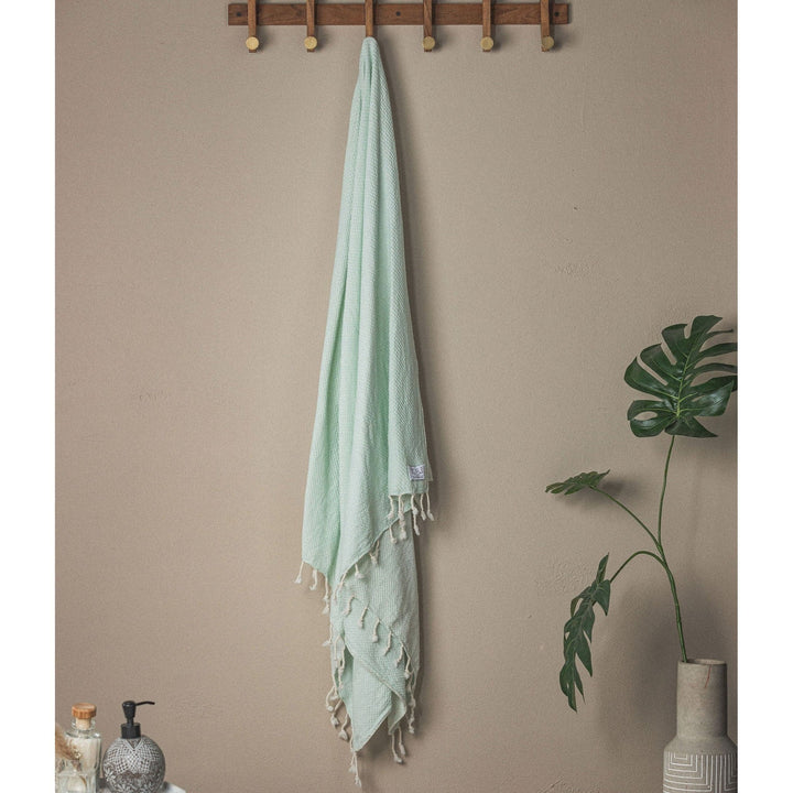 Waffle Weave | Turkish Bath Towel
