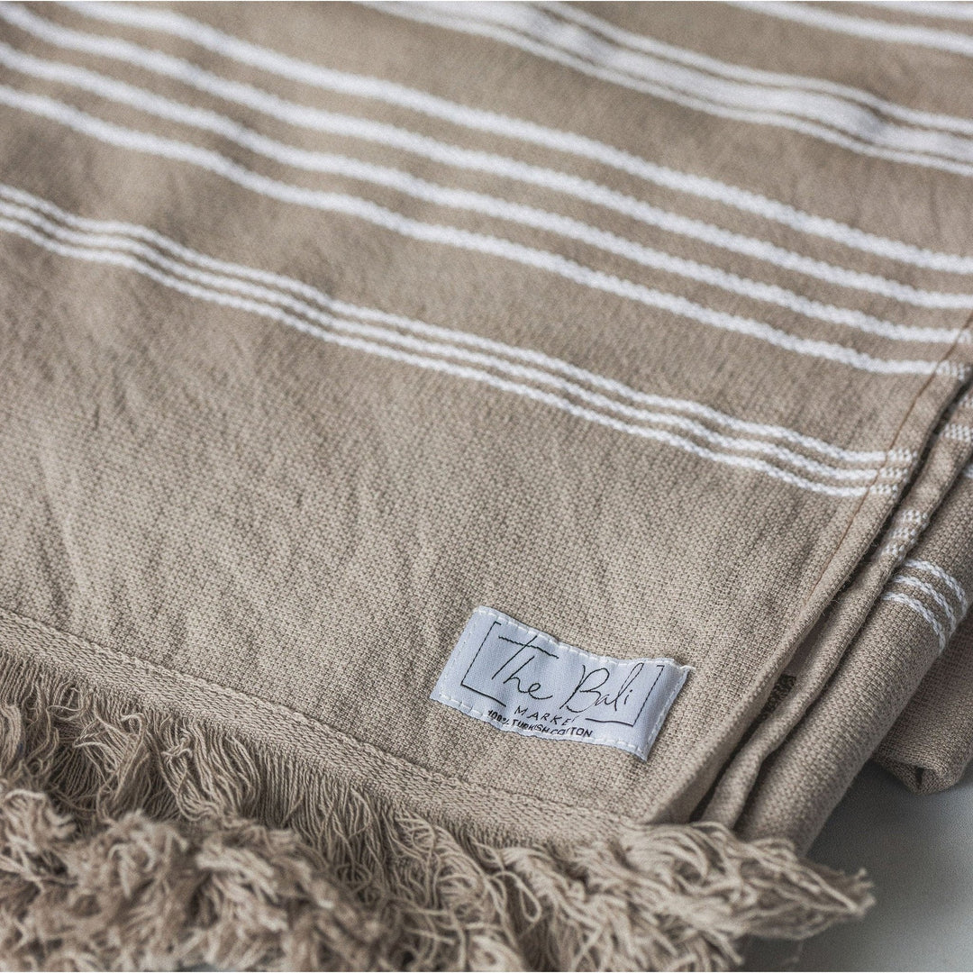 Sensation Turkish Bath Towel | Terry Backed