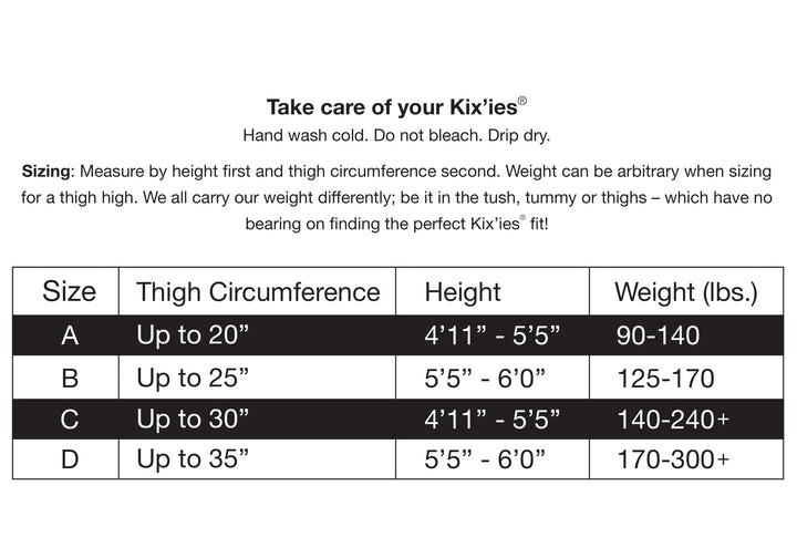 Michelle: Here's a netting they won't soon be forgetting. Petite to Plus Size Thigh Highs