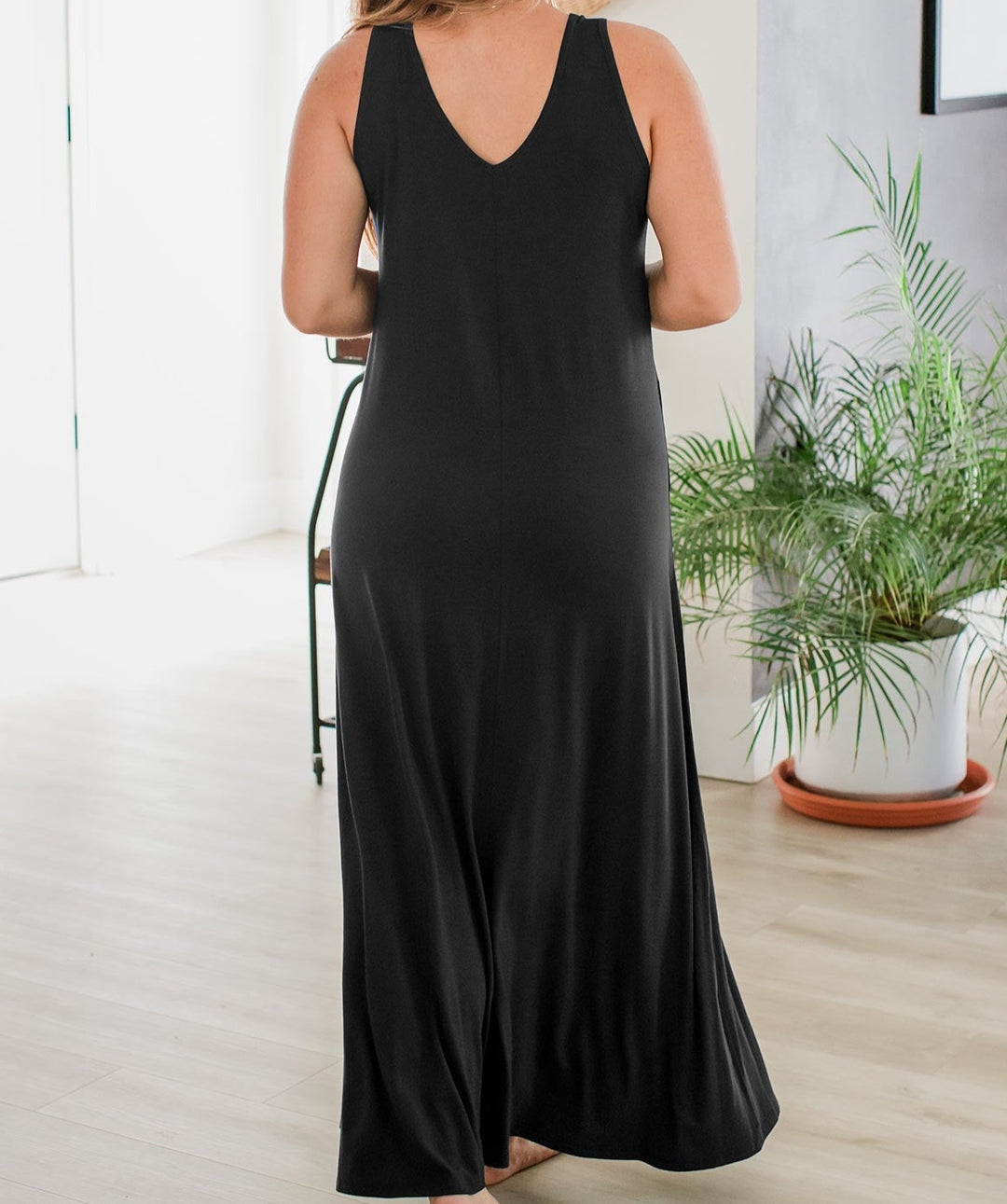 Kinsley Sleeveless Bamboo Maxi Dress