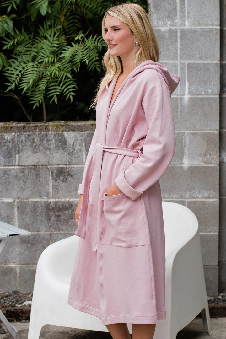 Elliot Bamboo & Organic Cotton Sweatshirt Hooded Robe