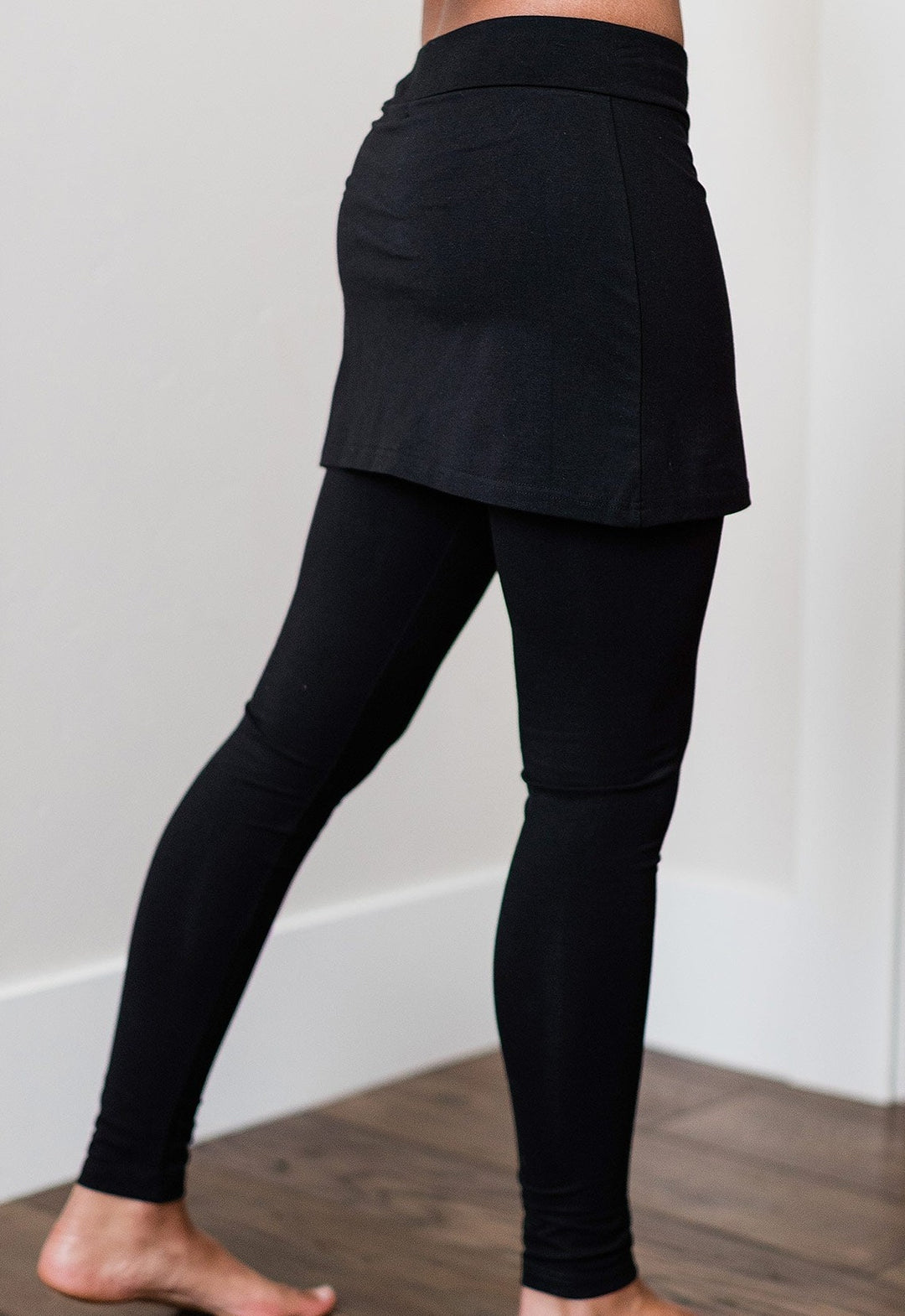 Taylor Ultra-Stretch Bamboo & Organic Cotton Skirt Legging