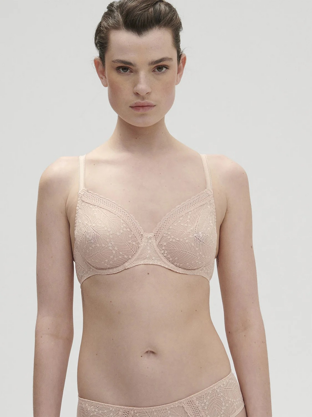 Comete Unlined Seamless T-shirt Bra | Soft Pink