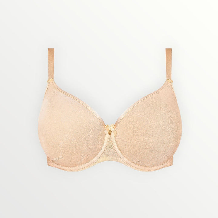 Amanda Moulded T-shirt Bra | Beige