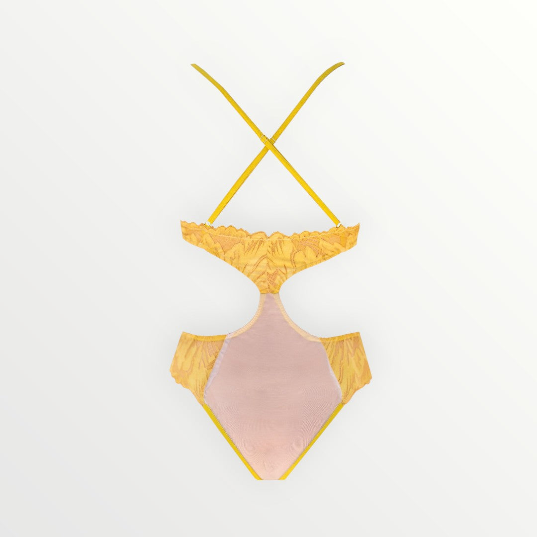 Atlantis Sun Coral Mother of Pearl Ring Bodysuit