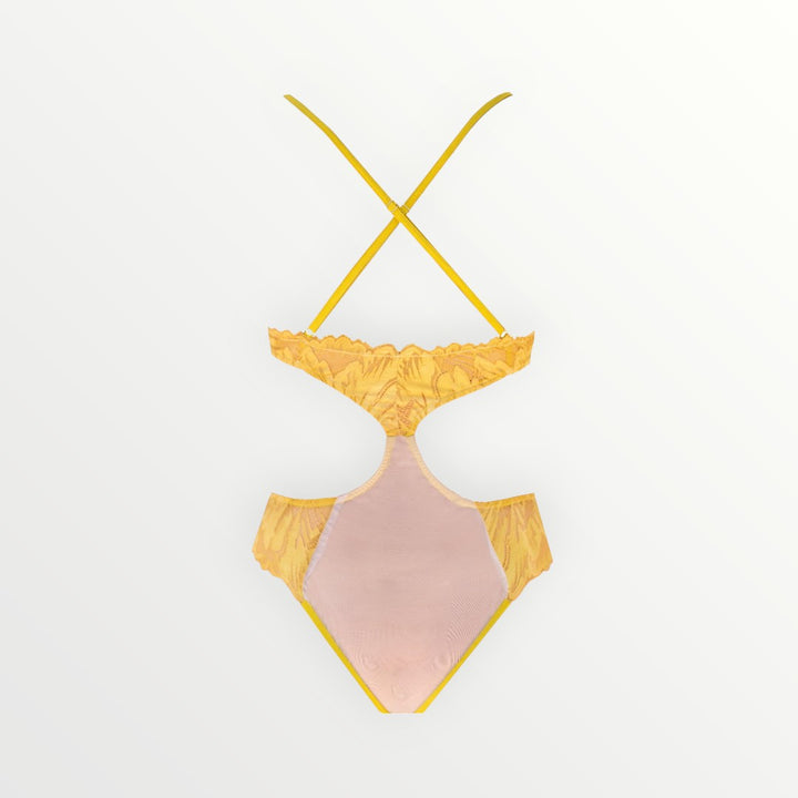 Atlantis Sun Coral Mother of Pearl Ring Bodysuit