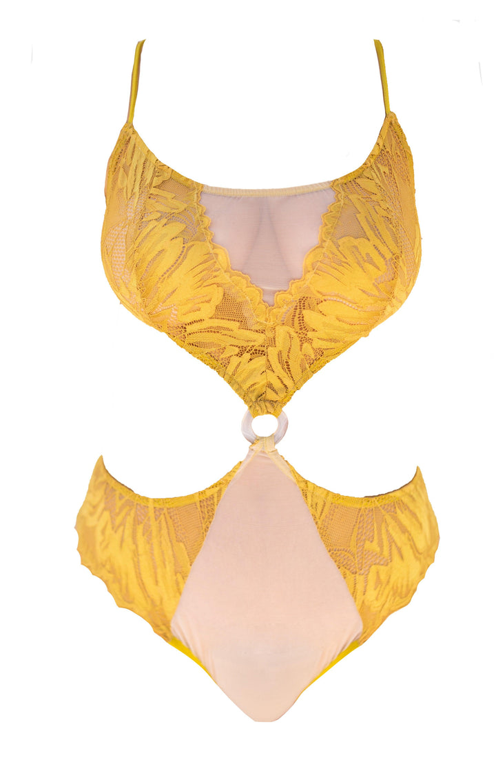 Atlantis Sun Coral Mother of Pearl Ring Bodysuit