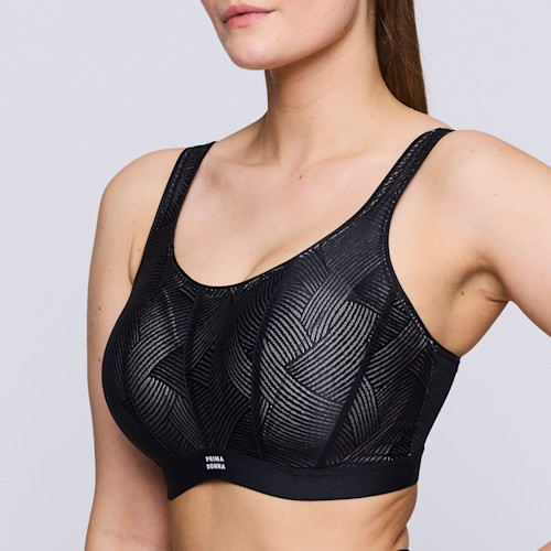The Game Sports Bra | Black