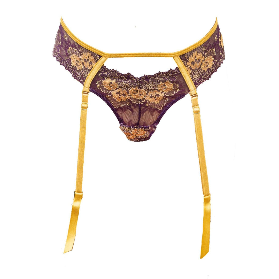 Babylon Exquisite Thong With Removable Garters