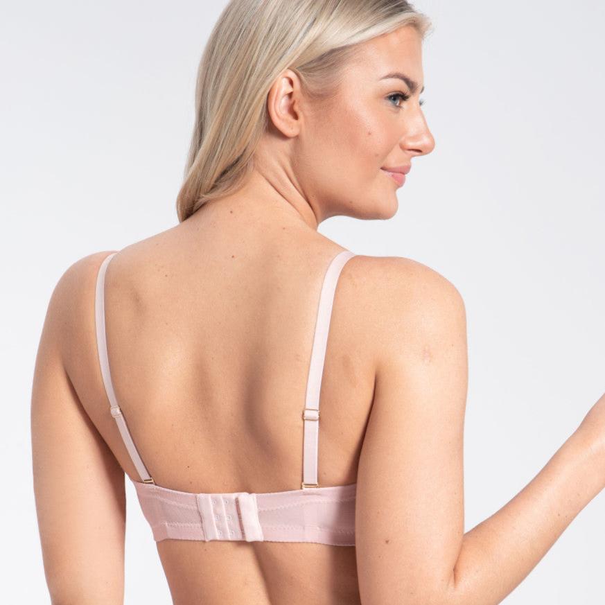 Amelia Strapless Bra | Powder Rose