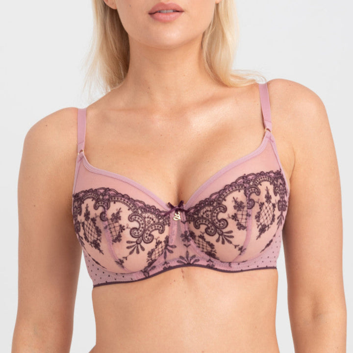 Carmen High Apex Bra | Heather