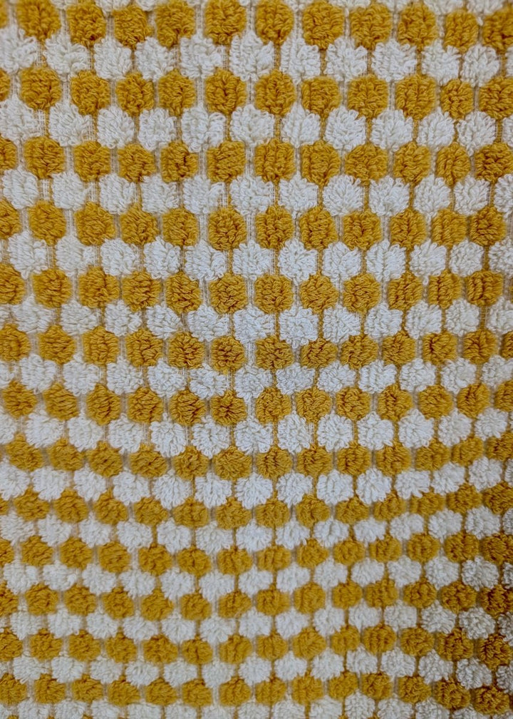 Bloom Collection - Oversized Hand Towel – Plush Turkish Cotton Hand Towel with Raised Pattern (17.5" x 35")