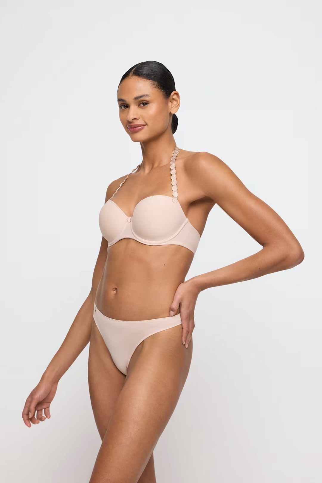 Tom Padded Balcony T-shirt Bra | Cafe Latte