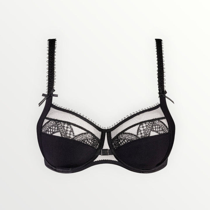 Empreinte Gustave Full Cup Bra, Black Bra, French Lingerie