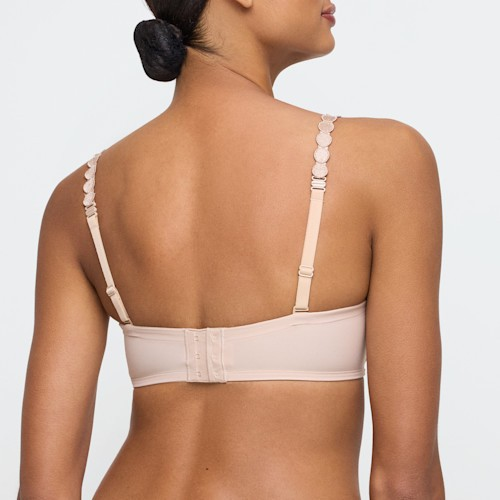 Tom Padded Heart Shape T-shirt Bra | Cafe Latte