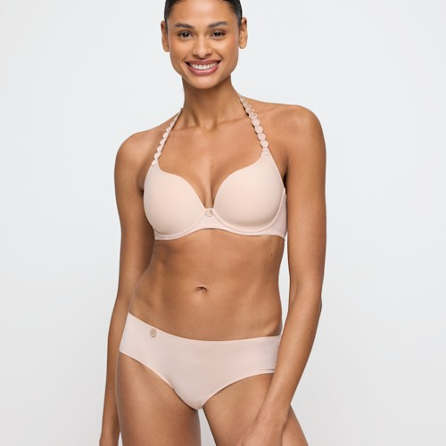 Tom Padded Heart Shape T-shirt Bra | Cafe Latte