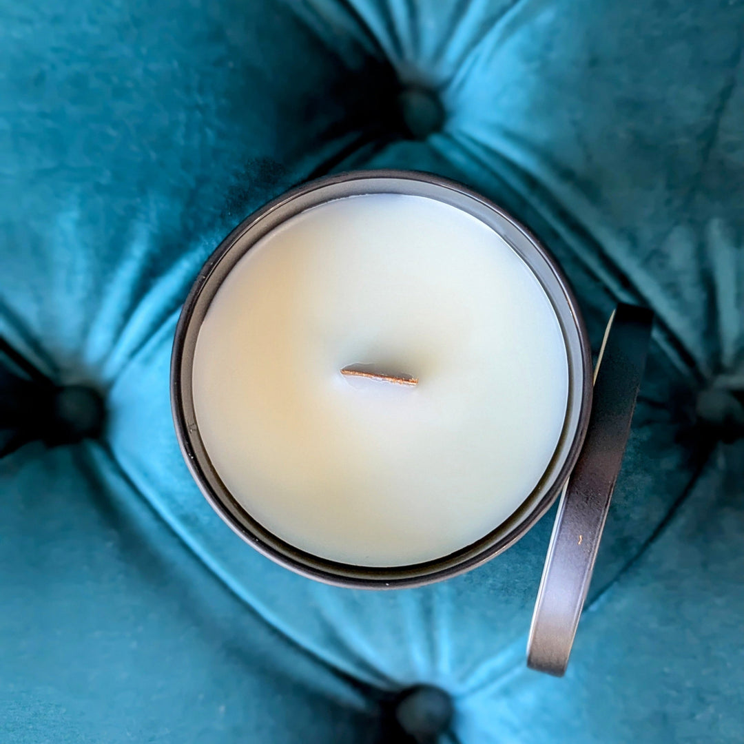 golden hour serenity luxury candle