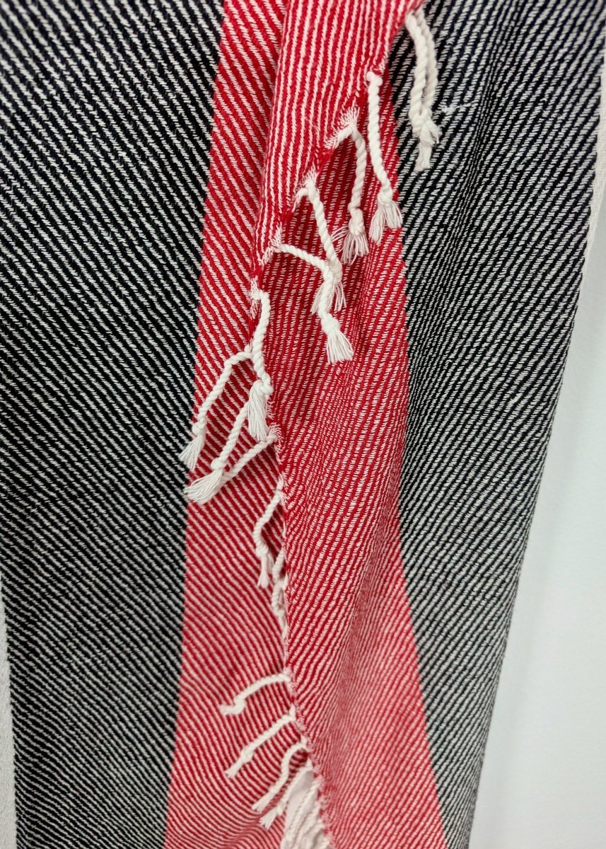 Mesa Towel - Oversized, Quick-Drying, 100% Cotton Beach Towel with Bold Stripes