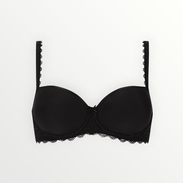 Amorous Demi Spacer Bra | Black