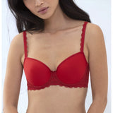 Amorous Demi Spacer Bra | Ruby Red