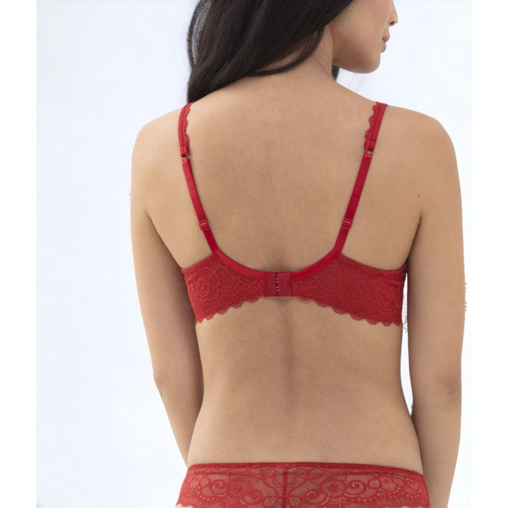 Amorous Demi Spacer Bra | Ruby Red