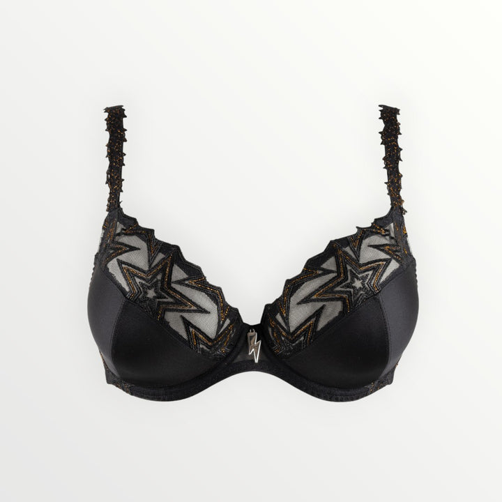 Superstar Push-up Bra | Black Gold