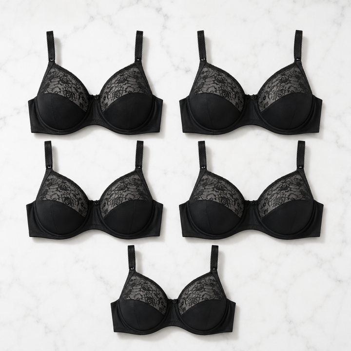 The Foundation Capsule | Morgan Full Coverage Bra 5-Pack Capsule