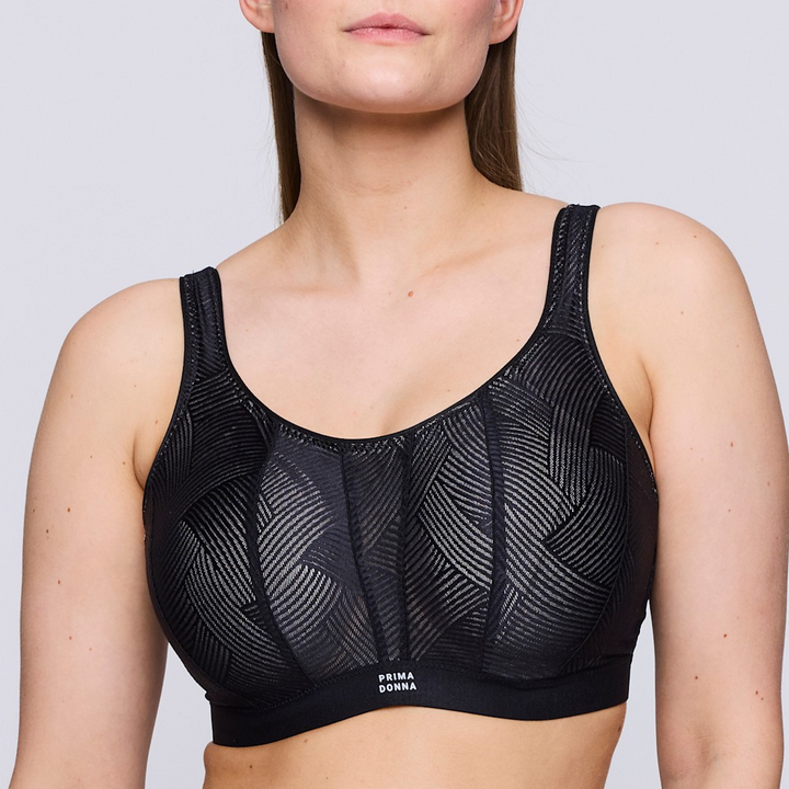 The Game Sports Bra | Black