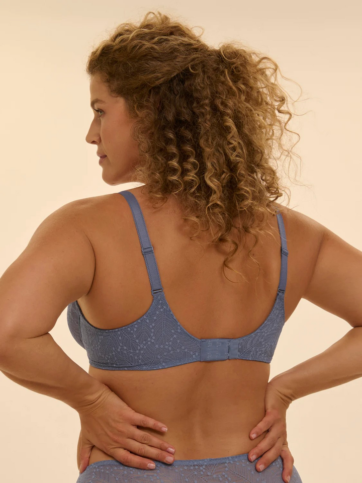 Comete Unlined Seamless T-shirt Bra | Chambray