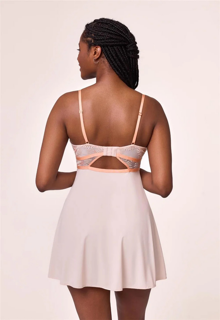 Tangerine Dreams Chemise and Thong Set | Tangerine